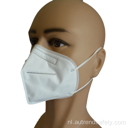 Gevuld 3D wegwerpmasker KN95 gezichtsmasker met klep